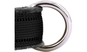 Black soft padded reflective dog harness with no-pull design, enhanced visibility with adjustable straps, long lasting.