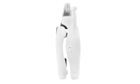 LED Dog and Cat Nail Clipper White LED nail clipper for dogs with built-in light for precisioin, with a ergonomic handle, safety guard, and nail file.