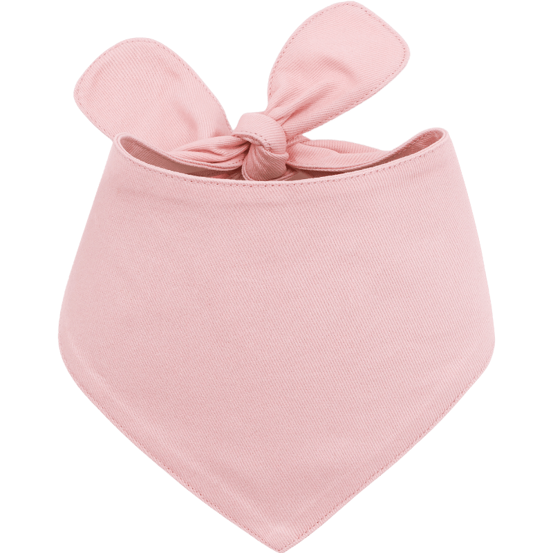 Cotton Dog Bandana Pink cotton Dog Bandana with a knot tie, easy to wash, suitable for dogs and cats, lightweight for pets comfort.