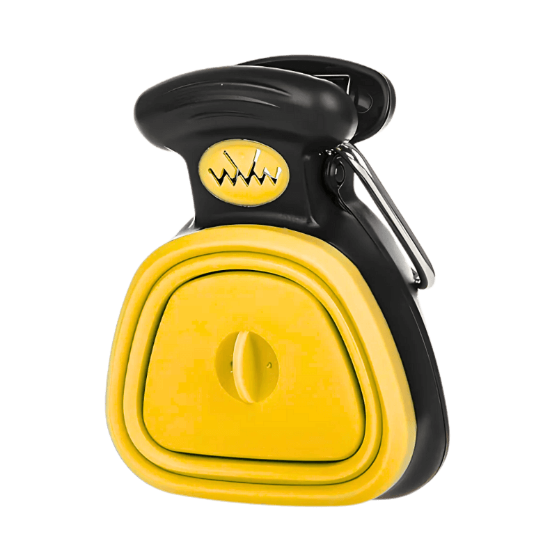 Easy-Clean Portable Dog Pooper Scooper with Clip-On System - Includes Eco-Friendly Bags