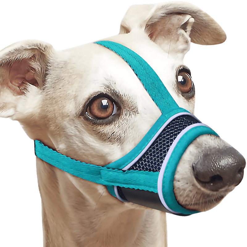 Adjustable Reflective Dog Muzzle - Breathable & Comfortable