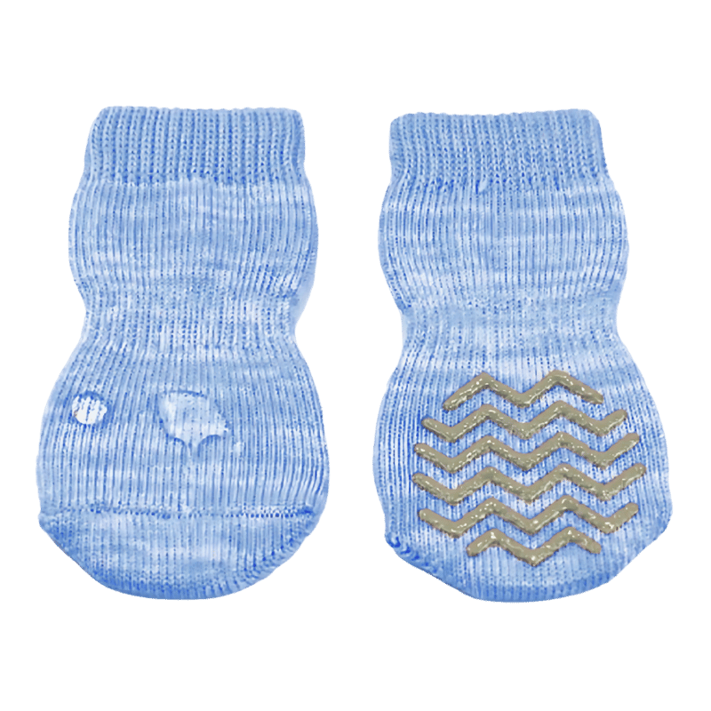 Hydrophobic Non-Slip Pet Socks for Indoor & Outdoor Protection